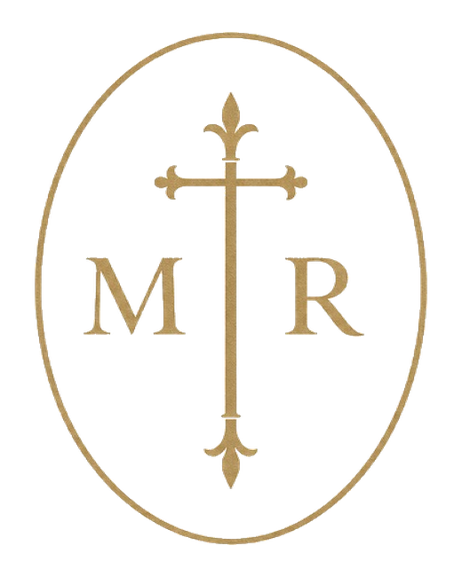 The Modern Review M R monogram